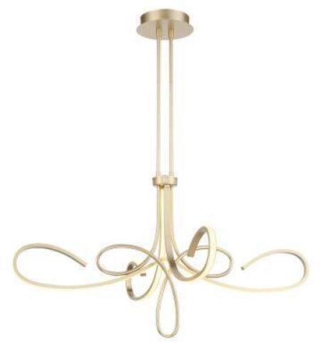 ASTOR 38" ROBIN BARON LED ABSTRACT CHANDELIER