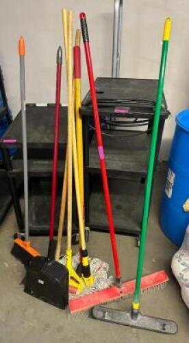 ASSORTED CLEANING SUPPLIES AS SHOWN