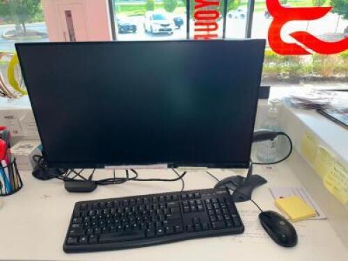 IMB THINK CENTER COMPUTER W/ MONITOR