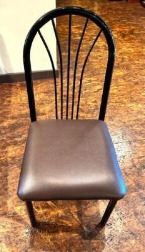 DESCRIPTION: (8) DINING CHAIRS SIZE: 19" LOCATION: MAIN DINING QTY: 8