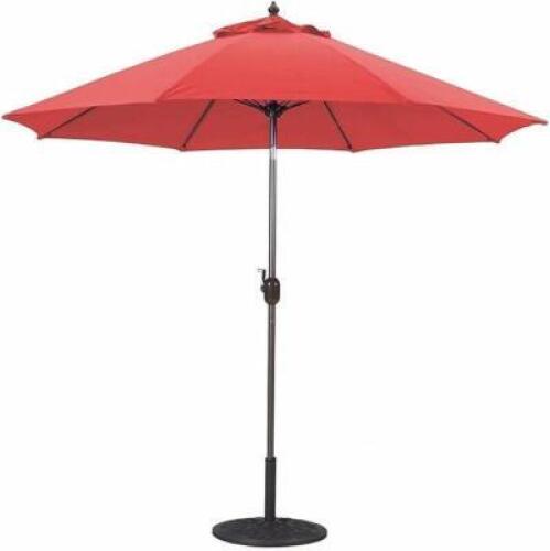 RED PATIO UMBRELLA