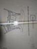 DESCRIPTION: (1) 3-PERSON DAYBED SWING BRAND/MODEL: MAINSTAYS INFORMATION: BLUE RETAIL$: $399.99 EA QTY: 1 - 2