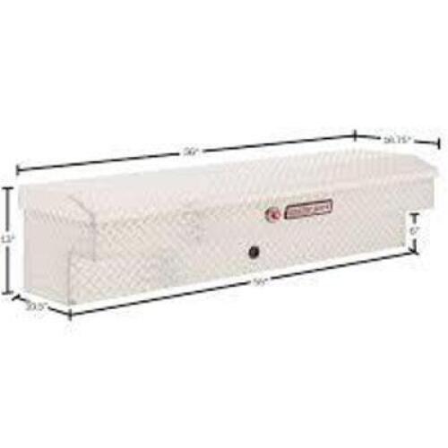 DESCRIPTION: (1) TRUCK TOOL BOX BRAND/MODEL: WEATHER GUARD #174-0-03 INFORMATION: ALUMINUM SIZE: 56.25"L 16.5"W 13"H RETAIL$: $690.00 EA QTY: 1