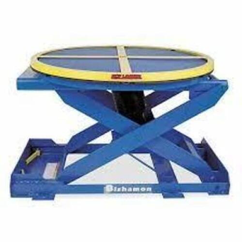 DESCRIPTION: (1) EZ LOADER PALLET POSITIONER AND LEVEL LOADER BRAND/MODEL: BISHAMON #10C448 INFORMATION: BLUE SIZE: 4000 LB CAPACITY RETAIL$: $3528.57
