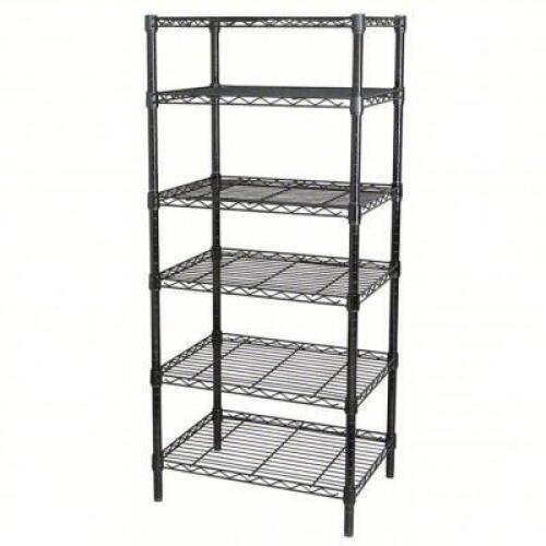 DESCRIPTION: (1) WIRE SHELVING UNIT BRAND/MODEL: PRODUCT NUMBER #5GPL2 INFORMATION: 6 SHELVES SIZE: STARTER, 48 IN X 18 IN, 74 IN OVERALL HT RETAIL$: