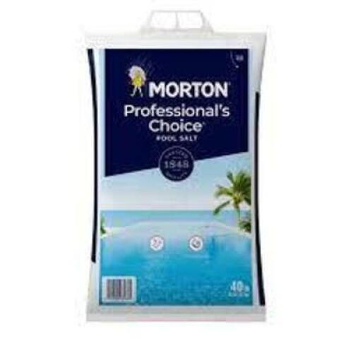 DESCRIPTION: (2) BAG OF POOL SALT BRAND/MODEL: CLOROX AND MORTON SIZE: 40 LB RETAIL$: $7.68 EA QTY: 2