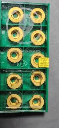 DESCRIPTION: (10) CDH31.5A CERAMIC ROLL TURNING INSERTS BRAND/MODEL: GREENLEAF CDH31.5A RETAIL$: $104.31 QTY: 10