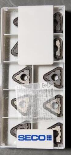 DESCRIPTION: (50) SOLID CARBIDE MILLING INSERTS BRAND/MODEL: SECO TNMG220432-MR7 .TP1500 SIZE: $ 26.72 PER INSERT QTY: 50
