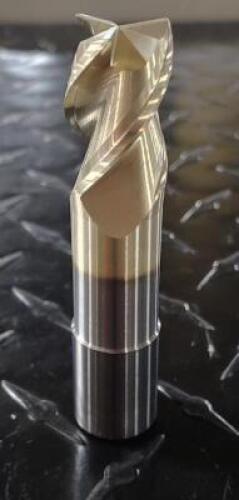 (2) SC TOOLS AX3, 3 FLUTE END MILL