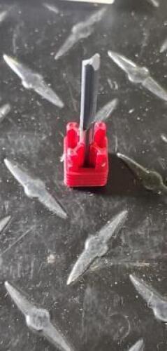 (6) MELIN TOOL STRAIGHT FLUTE CARBIDE DRILL