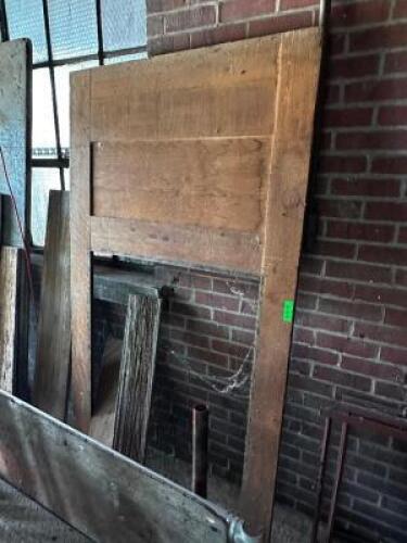 QUARTER SAWN WHITE OAK STORM DOOR
