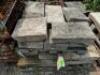 (3) PALLETS OF RECLAIMED 120 YEAR OLD LIMESTONE FACERS - APPROX 30 - 40 STONES IN LOT - 2
