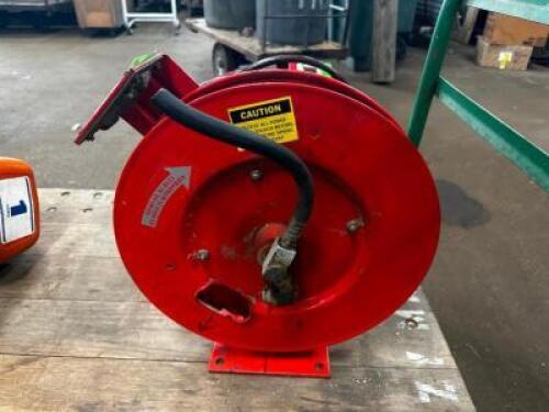 LUBRELL RETRACTABLE OIL / LUBE REEL