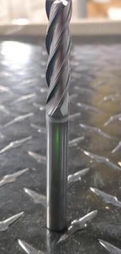 (8) OSG 3/8 EXOCARB DIAMOND COATED SQUARE END MILL