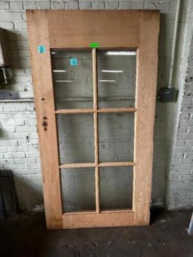 79" X 41" CYPRESS FRENCH DOOR
