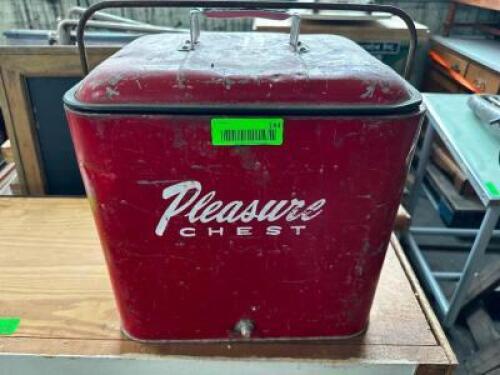 VINTAGE PLEASURE CHEST COOLER.