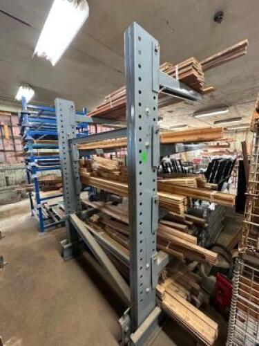 (1) - SECTION OF HEAVY DUTY ADJUSTABLE CANTILEVER RACKING
