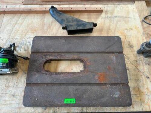 CAST IRON TABLE SAW TOP