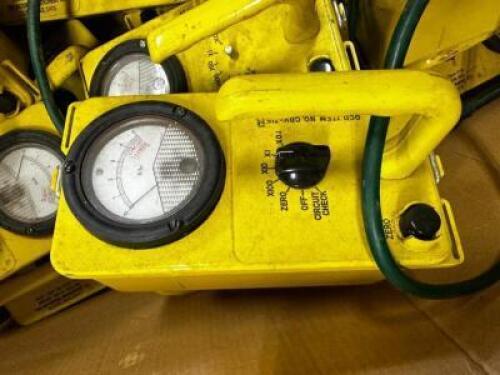 BOX OF WWII ERA GEIGER COUNTERS
