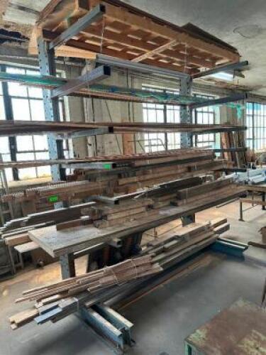 (1) - SECTION OF ROLL FORMED CANTILEVER RACKING