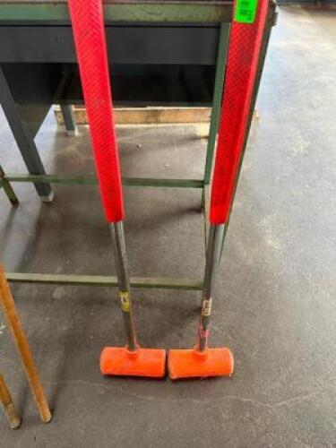 (2) - DEAD BLOW SLEDGE HAMMERS