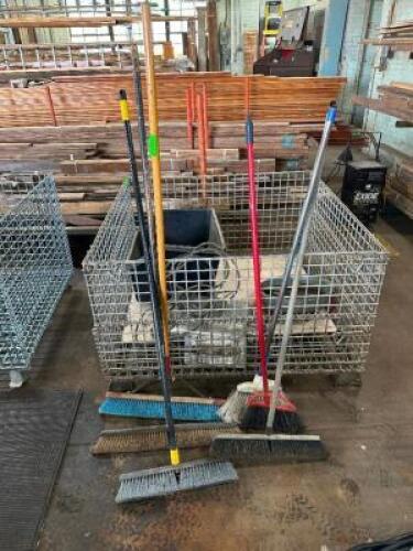 (6) - PC. SHOP BROOM SET