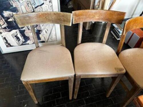 (8) ASSORTED WOODEN CHAIRS