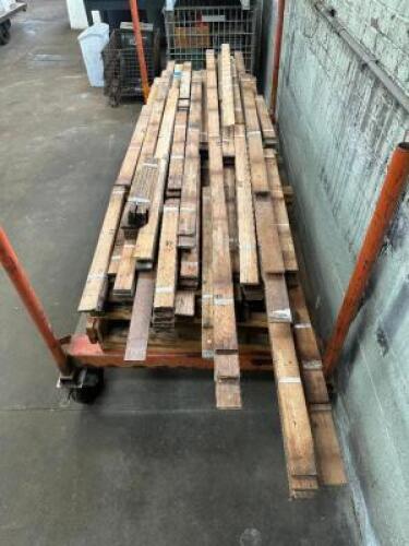 (250) - SQ. FT. OF MIXED RED AND WHITE OAK SELECT GRADE VINTAGE FLOORING - OVER 100 YEARS OLD