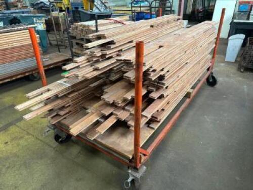 (436) - SQ. FT. OF RED OAK SELECT GRADE VINTAGE FLOORING - OVER 80 YEARS OLD