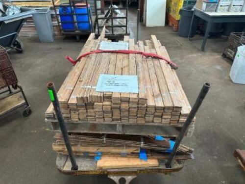 (364) - SQ. FT. OF WHITE OAK PLAIN SAWN SELECT GRADE VINTAGE FLOORING