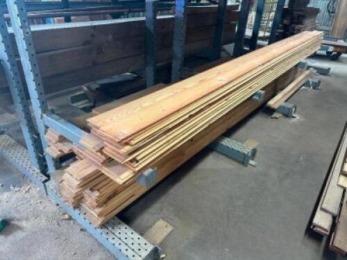 (483) - SQ. FT. OF YELLOW PINE RE-MILLED FLOORING