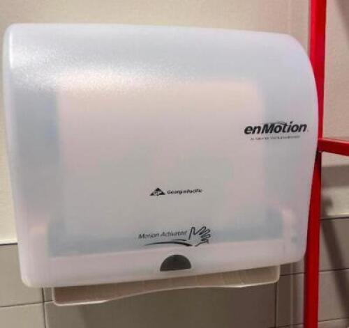 (4) ENMOTION MOTION ACTIVATED PAPER TOWEL DISPENSER