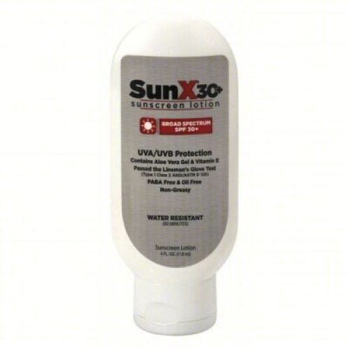 DESCRIPTION: (12) BOTTLES OF SUNSCREEN LOTION BRAND/MODEL: SUNX30+ #1PBT3 SIZE: 4 OZ RETAIL$: $5.87 EA QTY: 12