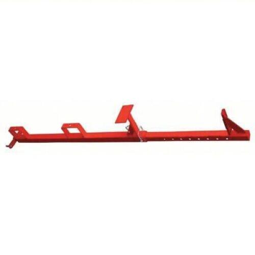 DESCRIPTION: (4) CONCRETE DECKING GUARDRAIL CLAMP BRAND/MODEL: PART NUMBER 310K038 INFORMATION: RED SIZE: 3-3/4 FT L RETAIL$: $100.00 EA QTY: 4