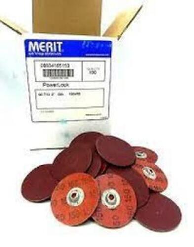 DESCRIPTION: (2) BOXES OF (100) POWERLOCK BRAND/MODEL: MERIT #08834166041 SIZE: 2" RETAIL$: $123.00 EA QTY: 2