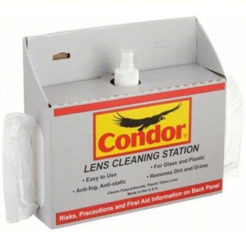 DESCRIPTION: (5) LENS CLEANING STATION BRAND/MODEL: CONDOR #44X057 RETAIL$: $21.43 EA QTY: 5