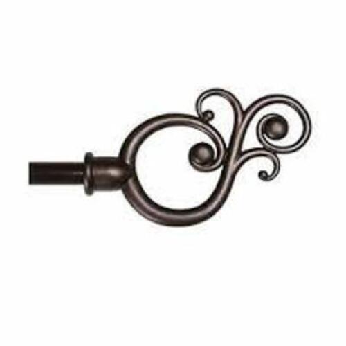 DESCRIPTION: (6) CURTIAN ROD BRAND/MODEL: INVITATION TO INSPIRATION INFORMATION: CHOCOLATE BROWN SIZE: 28-48" RETAIL$: $25.78 EA QTY: 6