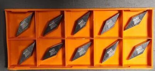 DESCRIPTION: (10) VPGR331 CARBIDE PROFILING INSERTS BRAND/MODEL: HERTEL VPGR331 HT10 RETAIL$: 25.85 PER INSERT QTY: 10