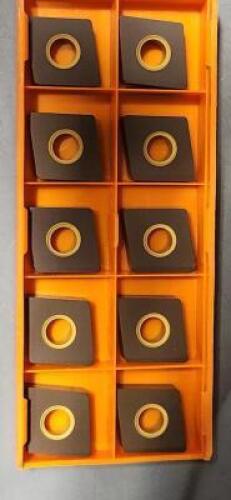 DESCRIPTION: (20) CNMA643 CARBIDE TURNING INSERTS BRAND/MODEL: HERTEL CNMA 643 HC305T RETAIL$: $20.74 PER INSERT QTY: 20