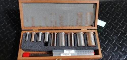 (1) DUMONT MINUTE MAN 13PC. STYLE B&C KEYWAY BROACH SET