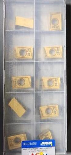 DESCRIPTION: (10) H490 ANKX CARBIDE MILLING INSERTS BRAND/MODEL: ISCAR H490ANKX 170608PNTR RETAIL$: $35.80 PER INSERT QTY: 10