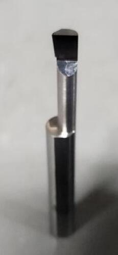 DESCRIPTION: (2) SUBMICRON SOLID CARBIDE BORING BARS BRAND/MODEL: ACCUPRO 05252789 SIZE: 0.18 MIN BORE 0.9" MAX DEOTH RHC RETAIL$: 32.82 EA QTY: 2