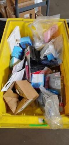 BIN OF VARIOUS ITEMS