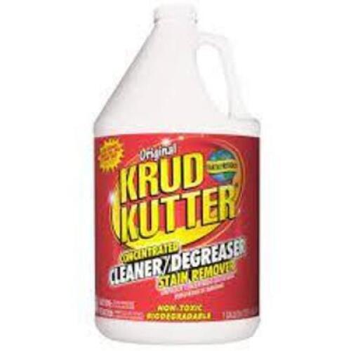 DESCRIPTION: (1) CLEANER DEGREASER BRAND/MODEL: ORIGINAL KRUD KUTTER #10K005 SIZE: 1 GALLON RETAIL$: $28.30 EA QTY: 1