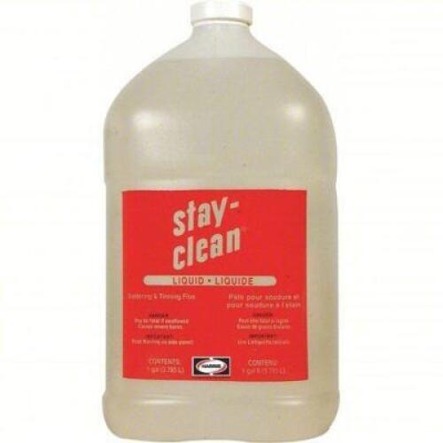 DESCRIPTION: (1) SOLDERING AND TINNING FLUX BRAND/MODEL: STAY CLEAN #54RY04 SIZE: 1 GALLON RETAIL$: $79.15 EA QTY: 1