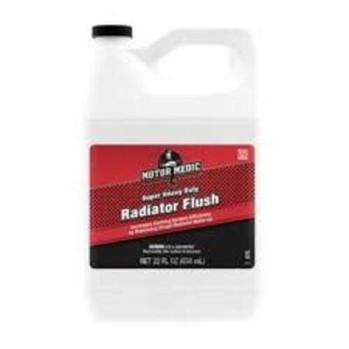DESCRIPTION: (3) RADIATOR FLUSH AND CLEANER BRAND/MODEL: MOTOR MEDIC SIZE: 22 OZ RETAIL$: $6.00 EA QTY: 3