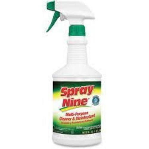 DESCRIPTION: (5) HEAVY-DUTY CLEANER DEGREASER BRAND/MODEL: SPRAY NINE SIZE: 32 FL OZ RETAIL$: $11.14 EA QTY: 5