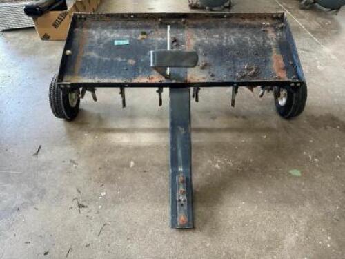 TOW BEHIND AERATOR CART