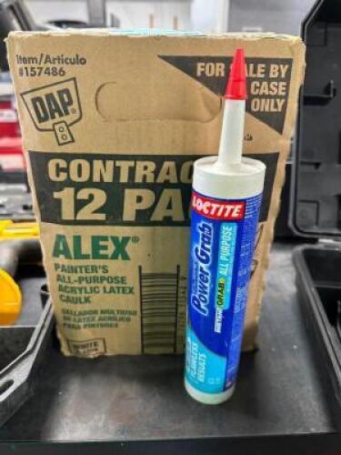 (1) PARTIAL CASE OF DAP ALL PURPOSE SILICONE