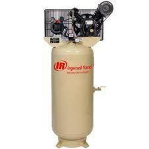 DESCRIPTION: (1) AIR COMPRESSOR BRAND/MODEL: INGERSOLL RAND #2340L5 SIZE: 5 HP 60 GALLON RETAIL$: $1,800.00 QTY: 1
